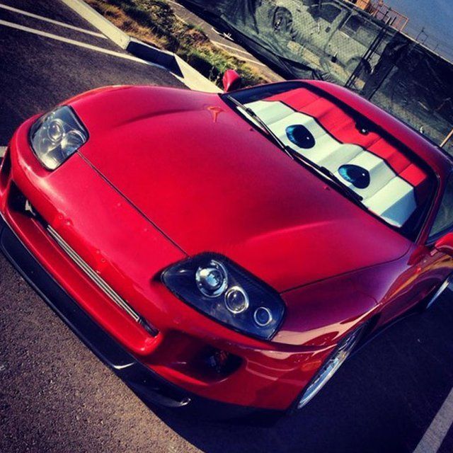 Lightning McQueen Eyes SunShade